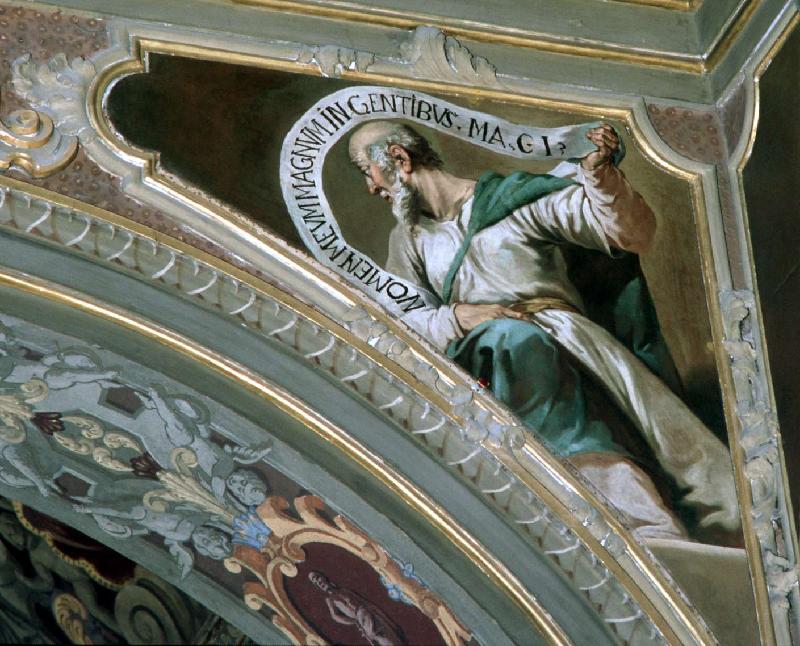 Incoronazione della Madonna con la Trinità tra San Giovanni De Matha e San Felice di Valois